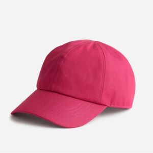 Madewell NWT Canvas Baseball Cap, Dark Rosette